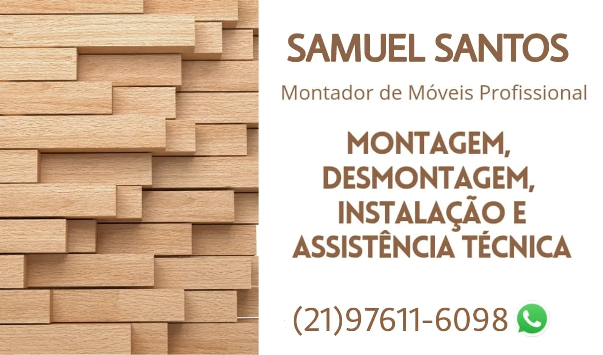 Capa da loja Samuel Santos - Montador de Móveis Profission