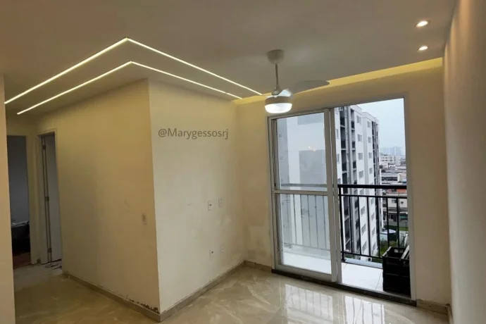 Rebaixamento em Drywall