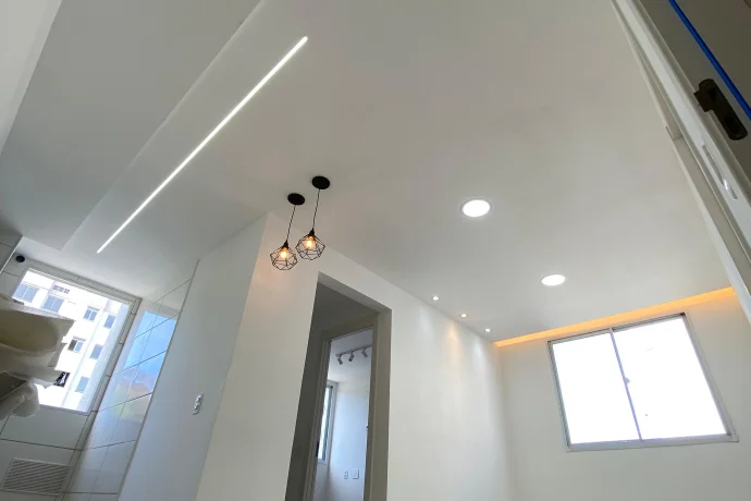 Rebaixamento em Drywall